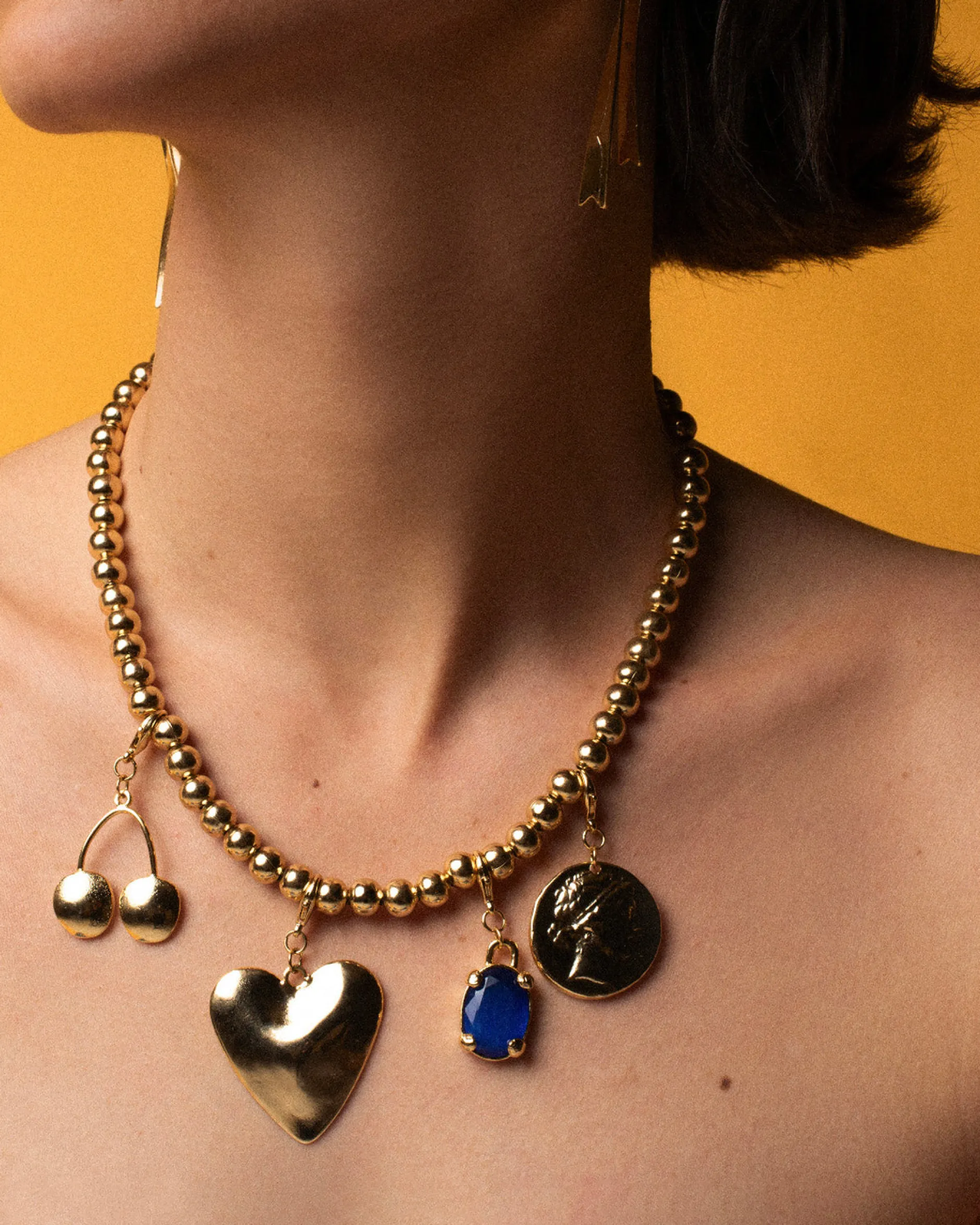 Clearance Susmie's Coin Charm Gold
